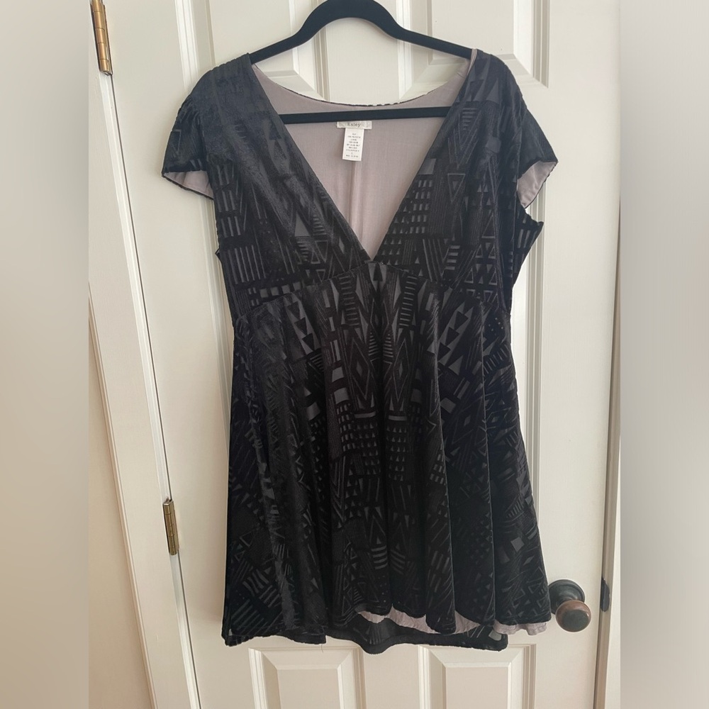 Little Velvet Black Dress